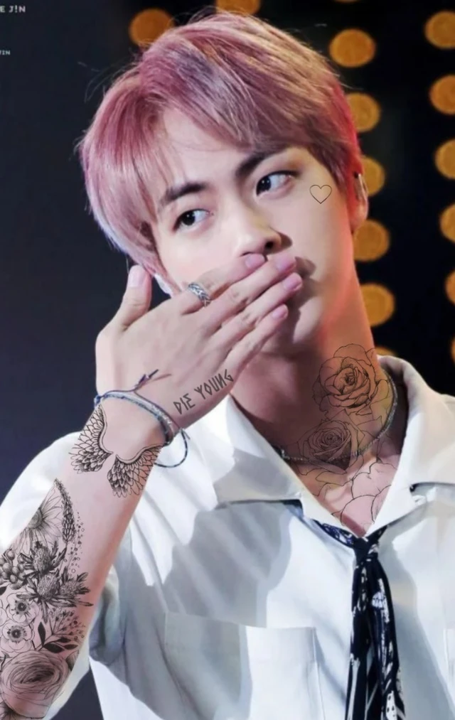 Jin Tattoo Worldwide Handsome Bts Jin Seokjin Bts