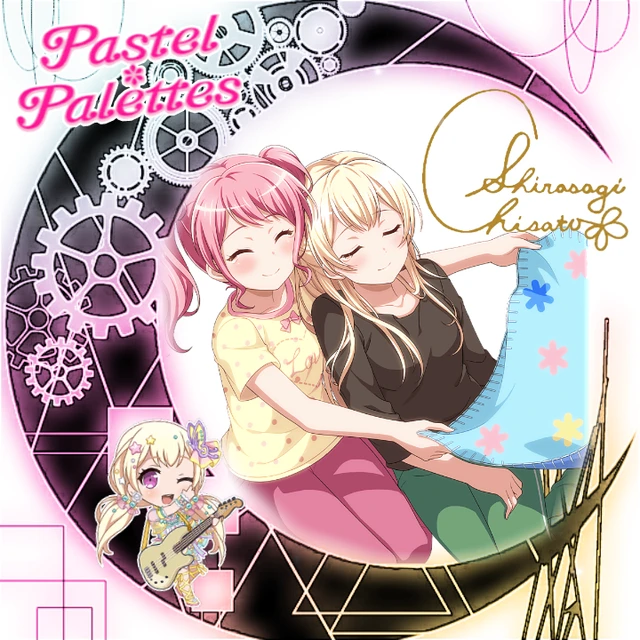 ガルパ 白鷺千聖 千聖 Chisato 月加工 Image By 心結 Miu ガルパ 白鷺千聖 千聖 Chisato 月加工 Image By 心結 Miu