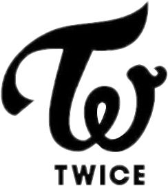 Twice ロゴ ロゴマーク Kーpop By Sanayeonlove
