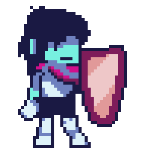 deltarune undertale2 kris sticker by @_hikari_2525