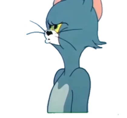 tom cat tomandjerry tomyjerry sticker by @sadboycachondo