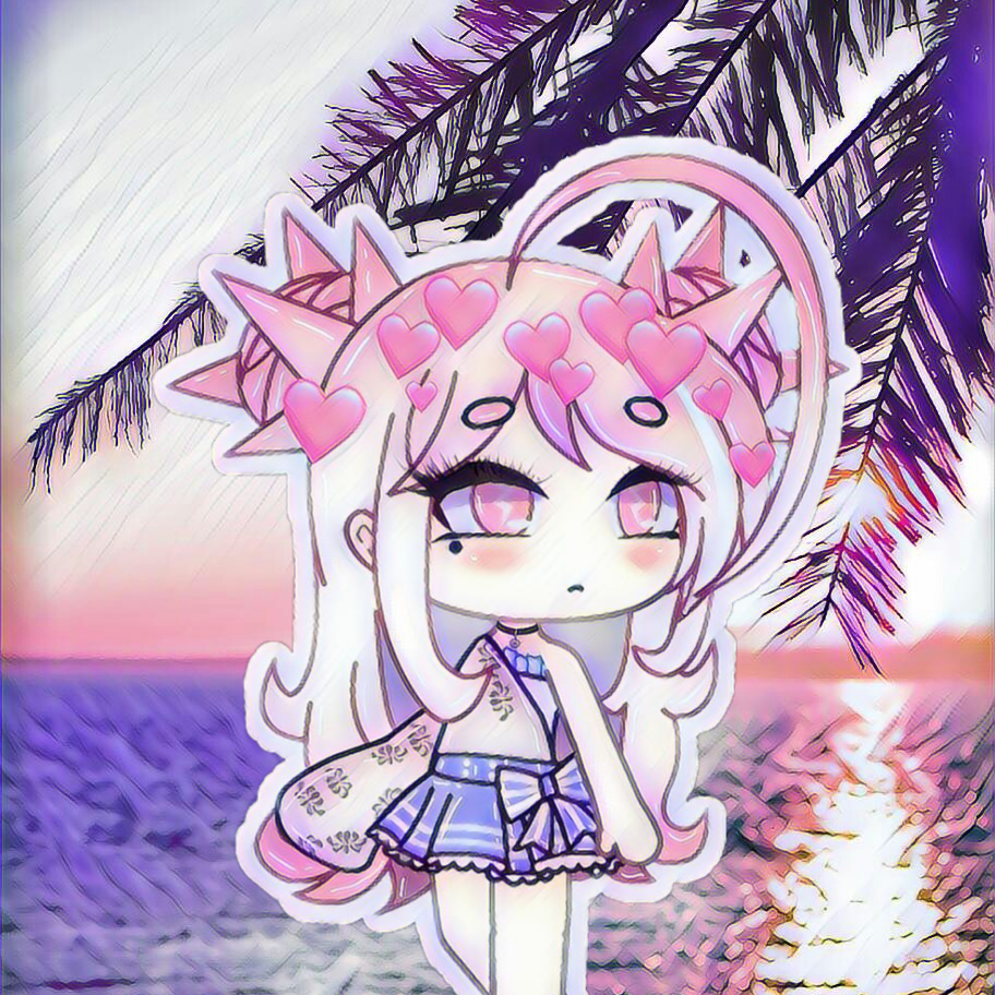 gacha gachalife edit kawaii cute pink aesthetic nightco...