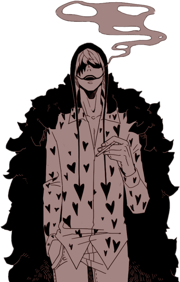 Onepiece Corazon Rosinante By Law My Senpai