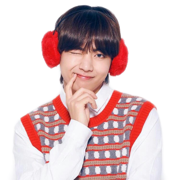 freetoedit bts taehyung christmas sticker by sookie_7865