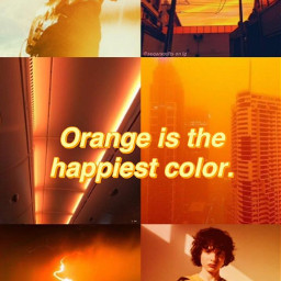 finnwolfhard wallpaper orange aesthetic tumblr happybirthday 16yearsold freetoedit