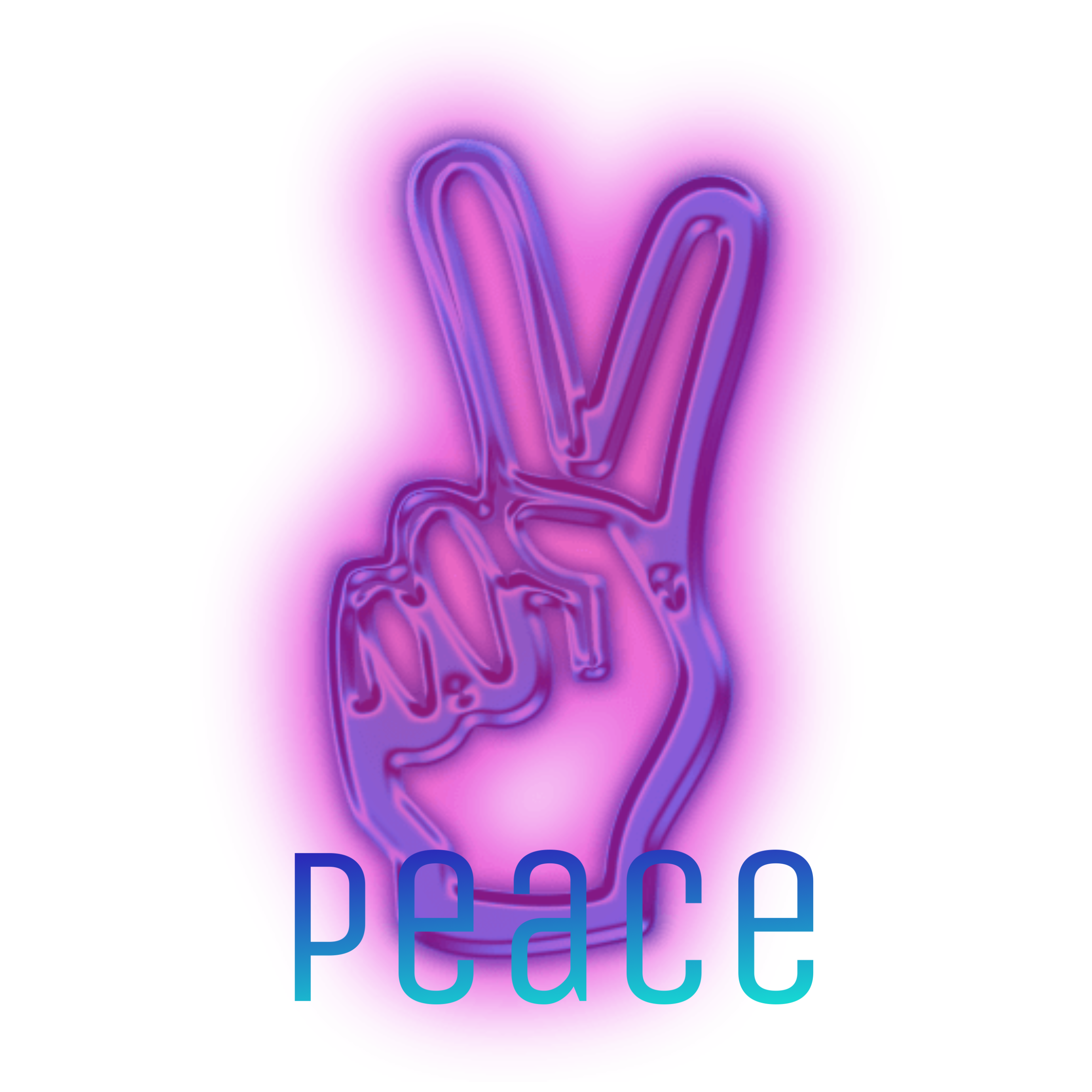 peace purple sticker by ava sullivan peace purple sticker by ava sullivan