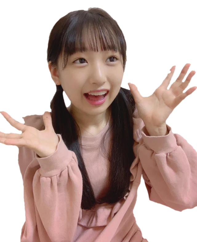ラストアイドル 町田穂花 Happy Cute Sticker By M A K O ラストアイドル 町田穂花 Happy Cute Sticker By M A K O