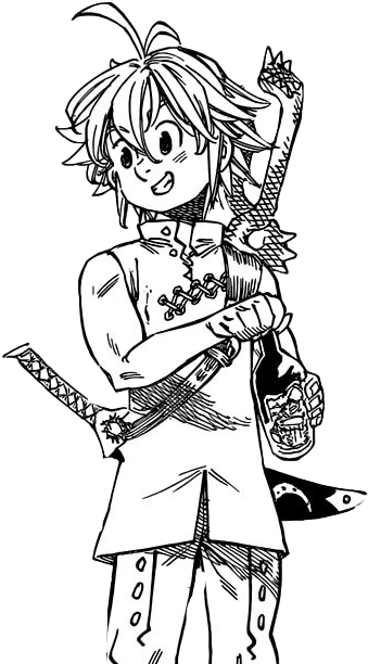 53  Anime Coloring Pages Seven Deadly Sins  Best Free