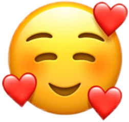 love new heart yellow emoji freetoedit