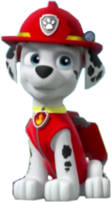 Marshall Pawpatrol Sticker By Disneysimbaa