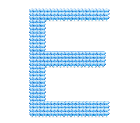 freetoedit letter letters e sticker by @mendes_muffin2