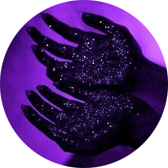 purple purpleaesthetic purple aesthetic black glitter...