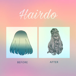 irchairdo hairdo freetoedit challenge