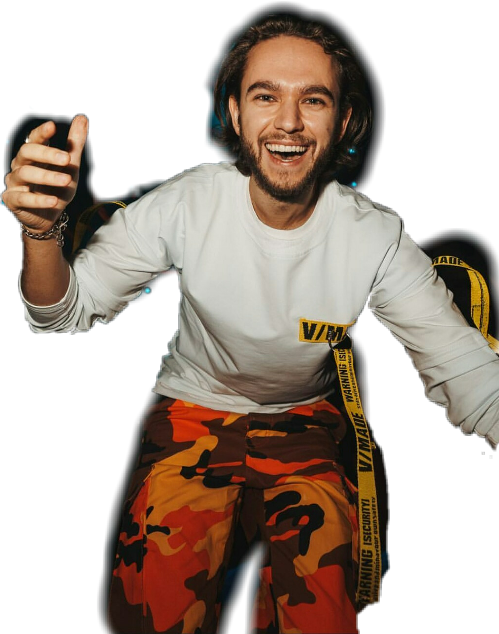 freetoedit zedd happy Zedd sticker by xxrainbow_readerxx