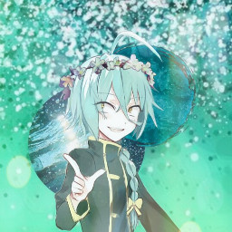 witchsheart ashe turquoise flowercrown