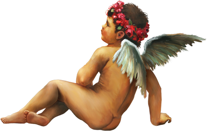 Angel Naked Freetoedit Angel Naked Sticker By Salulilbug