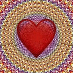 interesting art cool colorsplash heart