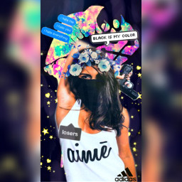 text messages badgirl flowers adidas freetoedit