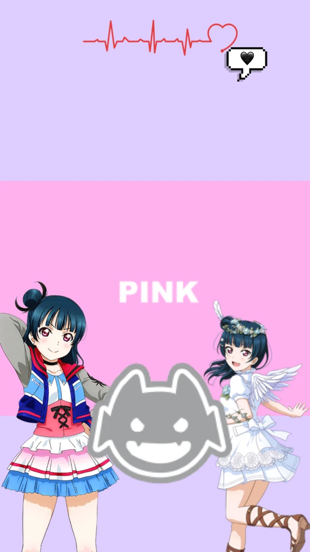 ラブライブ津島善子iphoneロック画面aqoursかわいいラブライバー Sticker By Tammy