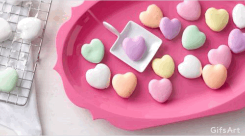 gif valentinesday candy GIF by kimmytasset