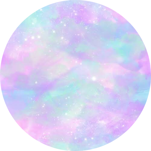 pastel space galaxy sky stars circle background freet&hellip;