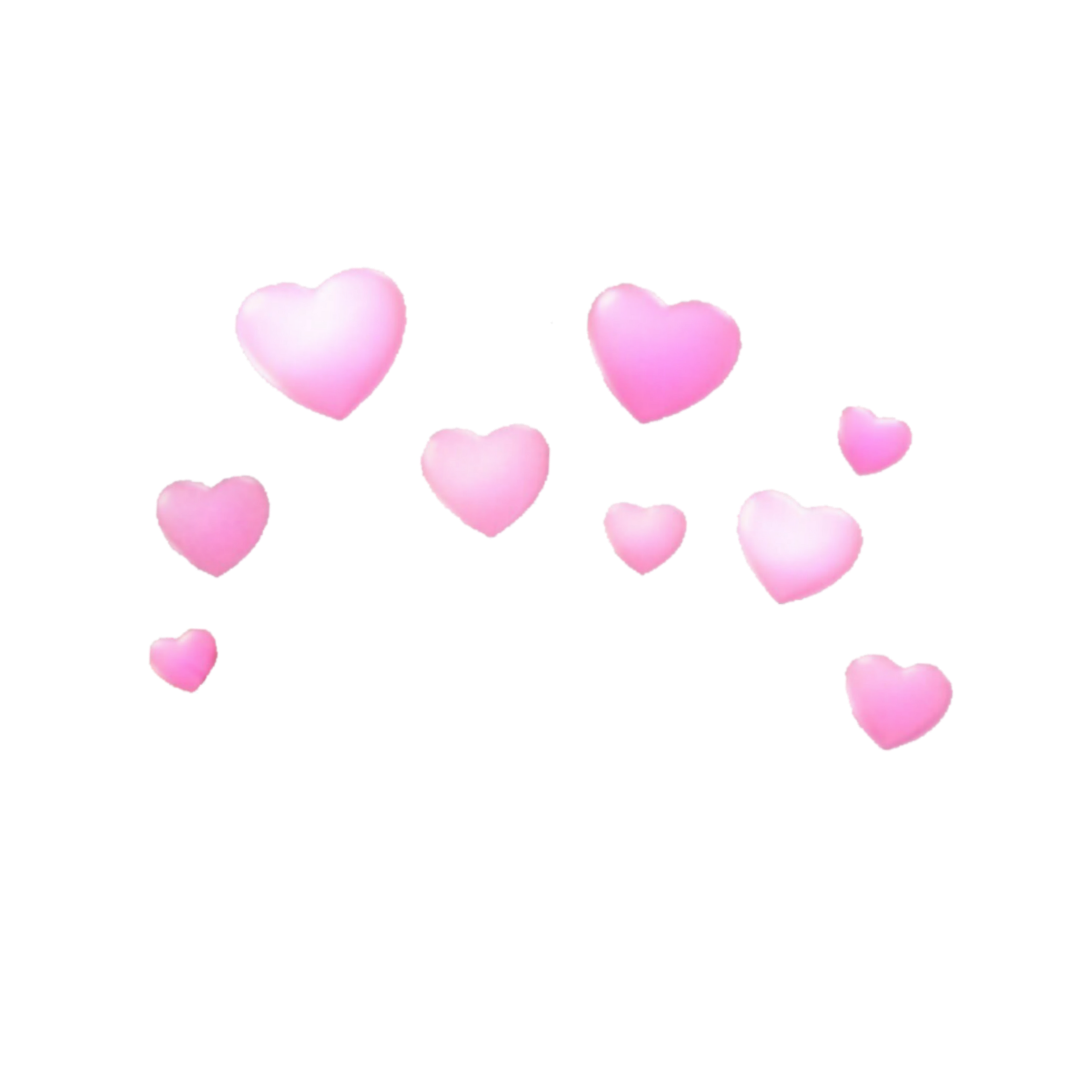 heart heartcrown crown pink rosa sticker by @shinybutera