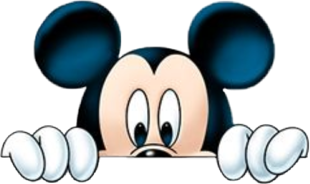 mickeymouse disney mickey peeping peeking...