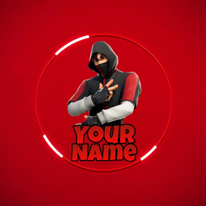 Ikonix skin outfit logo design fortnite logo graphicdes...