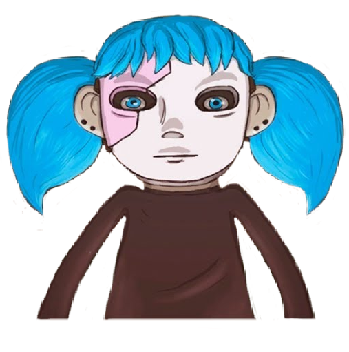 sallyface sally саллифэйс sticker by @areyoukiddingmeee