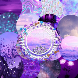 aesthetic purple circle iconbase cute freetoedit
