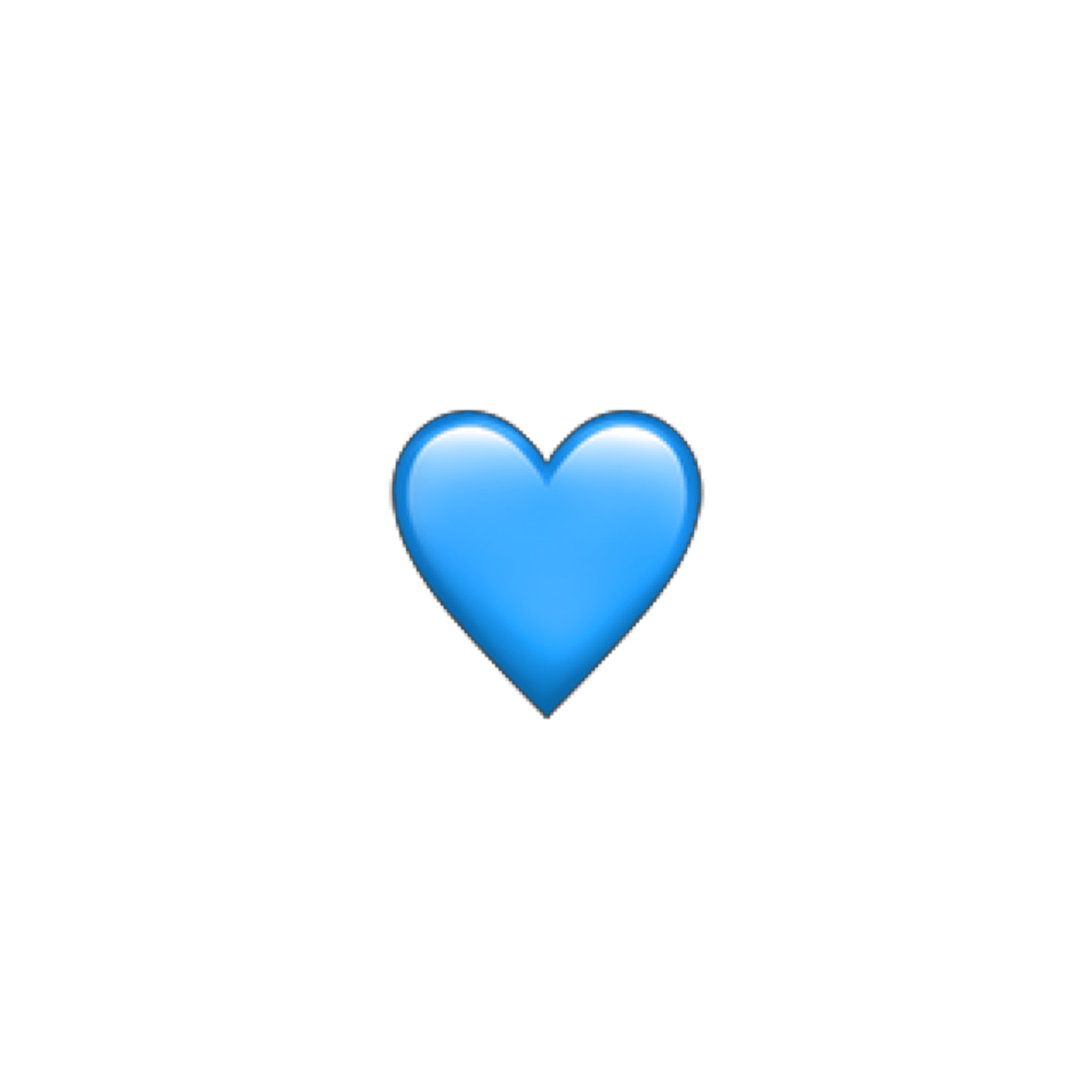 blue-heart-emoji-iphone-sticker-by-tropicalmartell