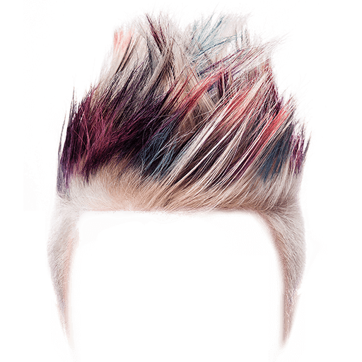 freetoedit hair short multicolor sticker by agdemoss80