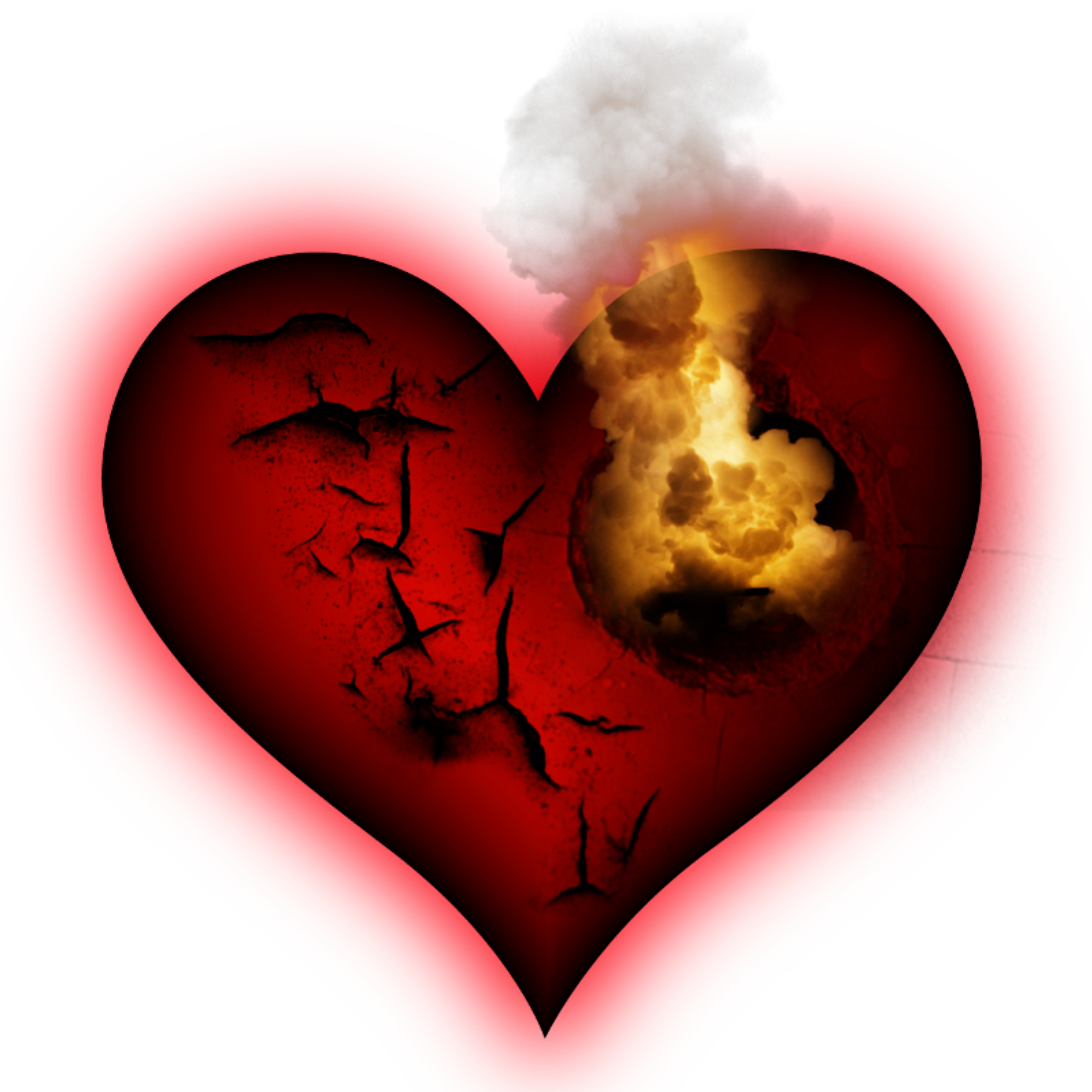 fire broken heart