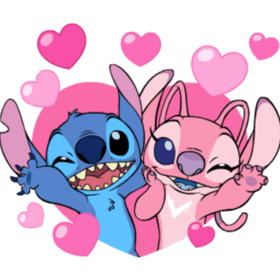 fille stich freetoedit #fille#stich sticker by @loulou240708