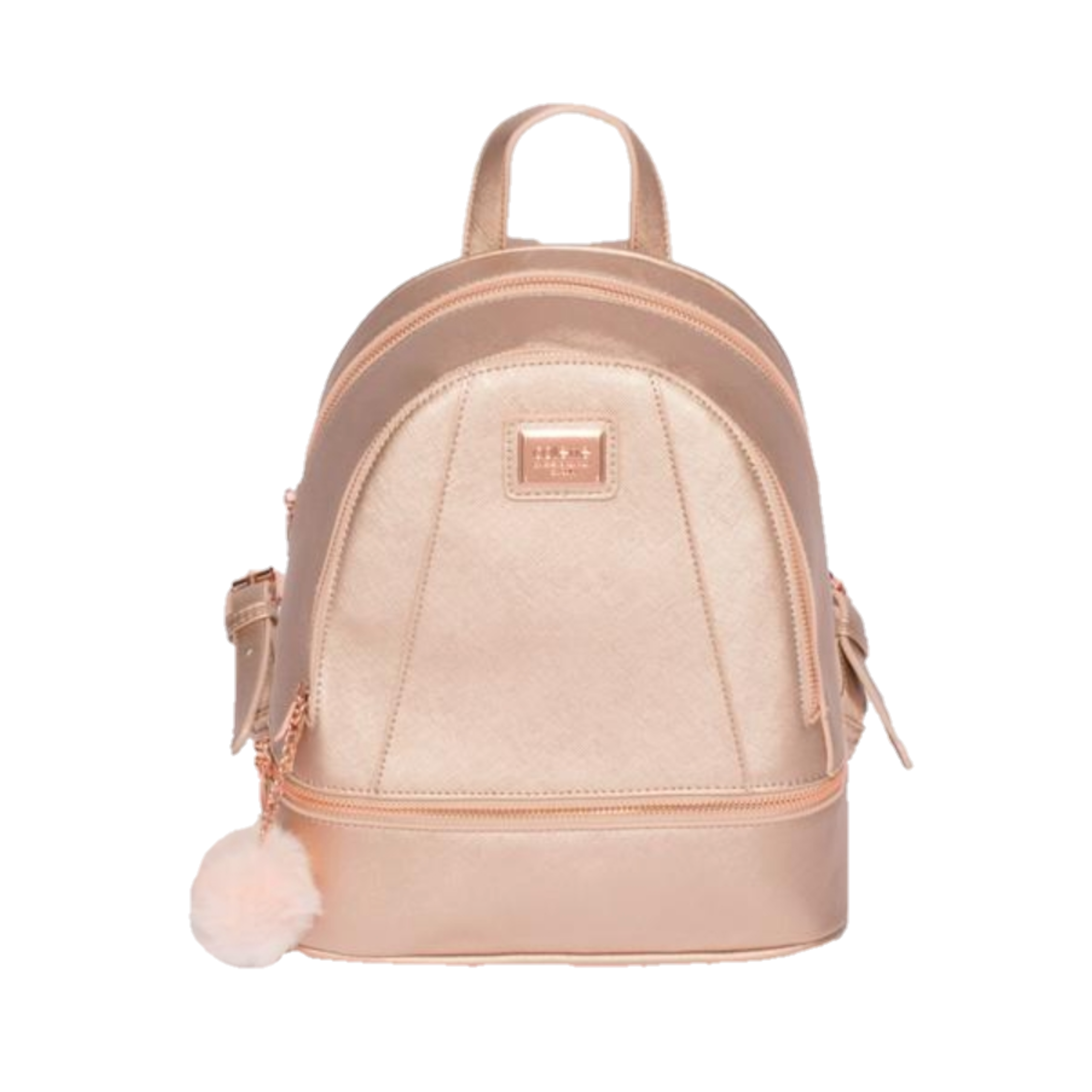 aesthetic pink backpack