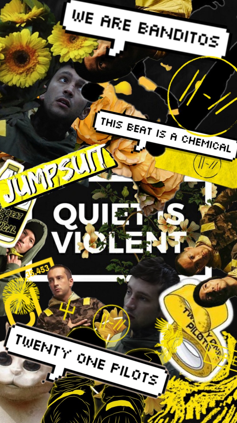 Twentyonepilots Wallpaper Backound Chlorine Jumpsuit