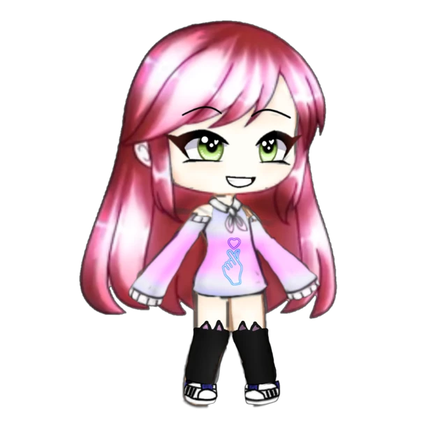 Ftestikers Cute Gacha Gachalife Pink Sticker By Salma Ftestikers Cute Gacha Gachalife Pink Sticker By Salma