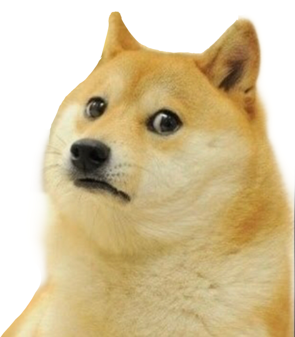 doge saddoge freetoedit sticker by @commander_coughdrop