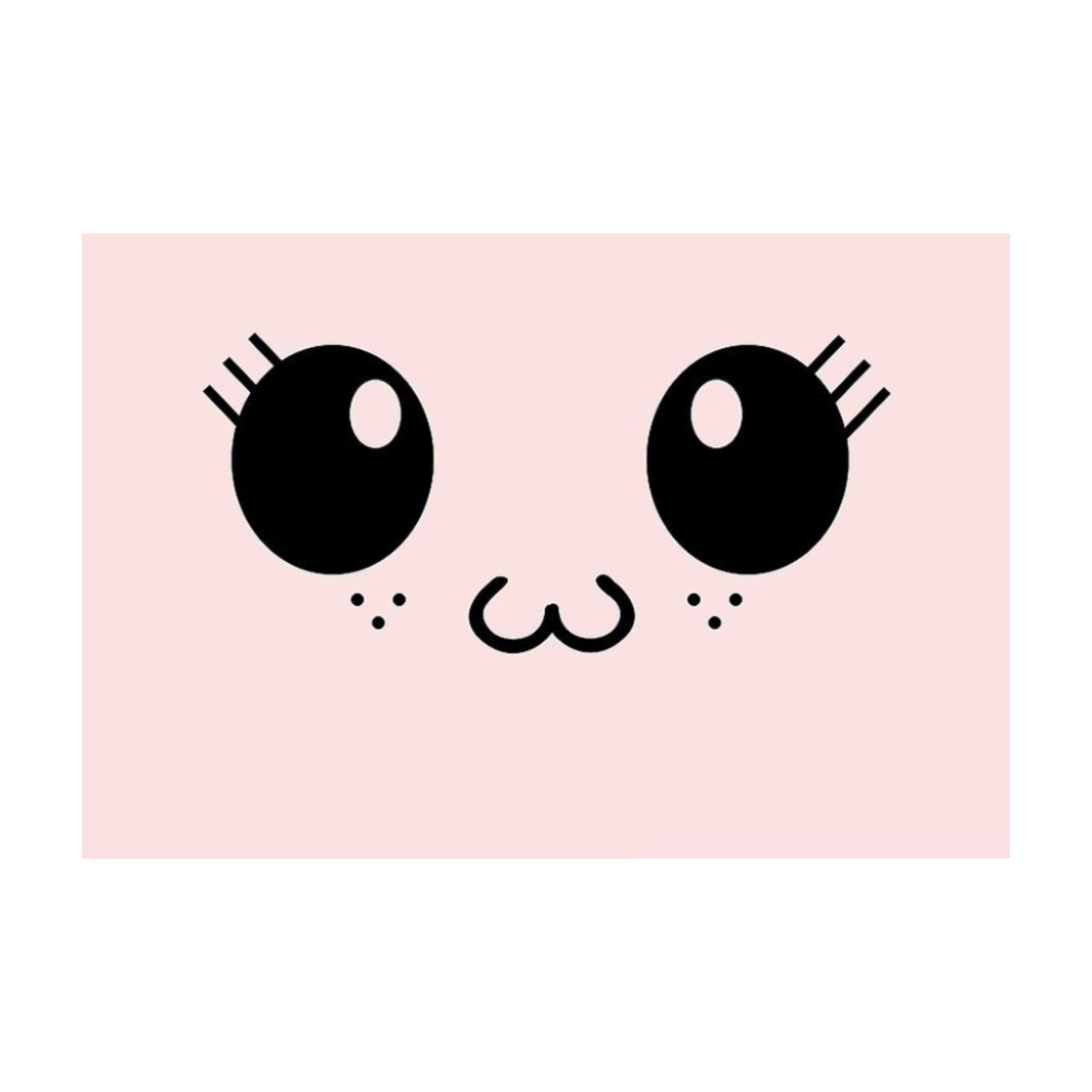 This visual is about cute cuteeyes pink kawaii freetoedit #cute face #cutee...