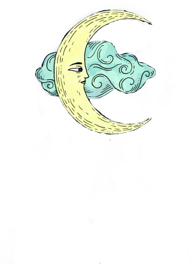 Moon Picsart Sticker Artistic Art Sticker By @zaynt