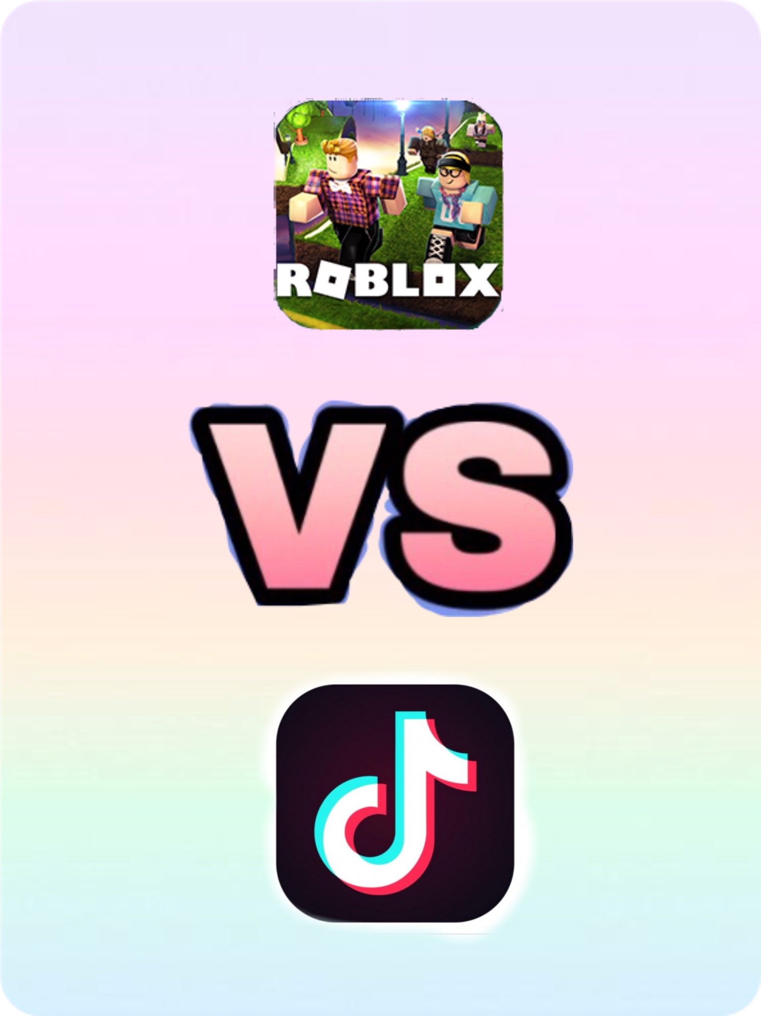 Vs Roblox Tiktok Image By Love Vs - tik tok vs roblox