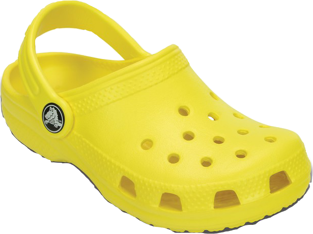 yellow crocs sticker