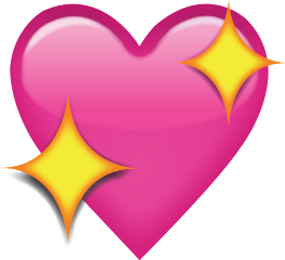 emoji iphone heart cute sparkles freetoedit