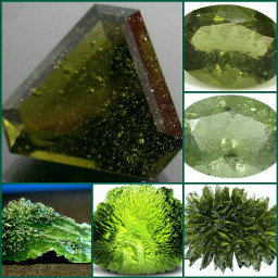 green moldavite gem gems crystal