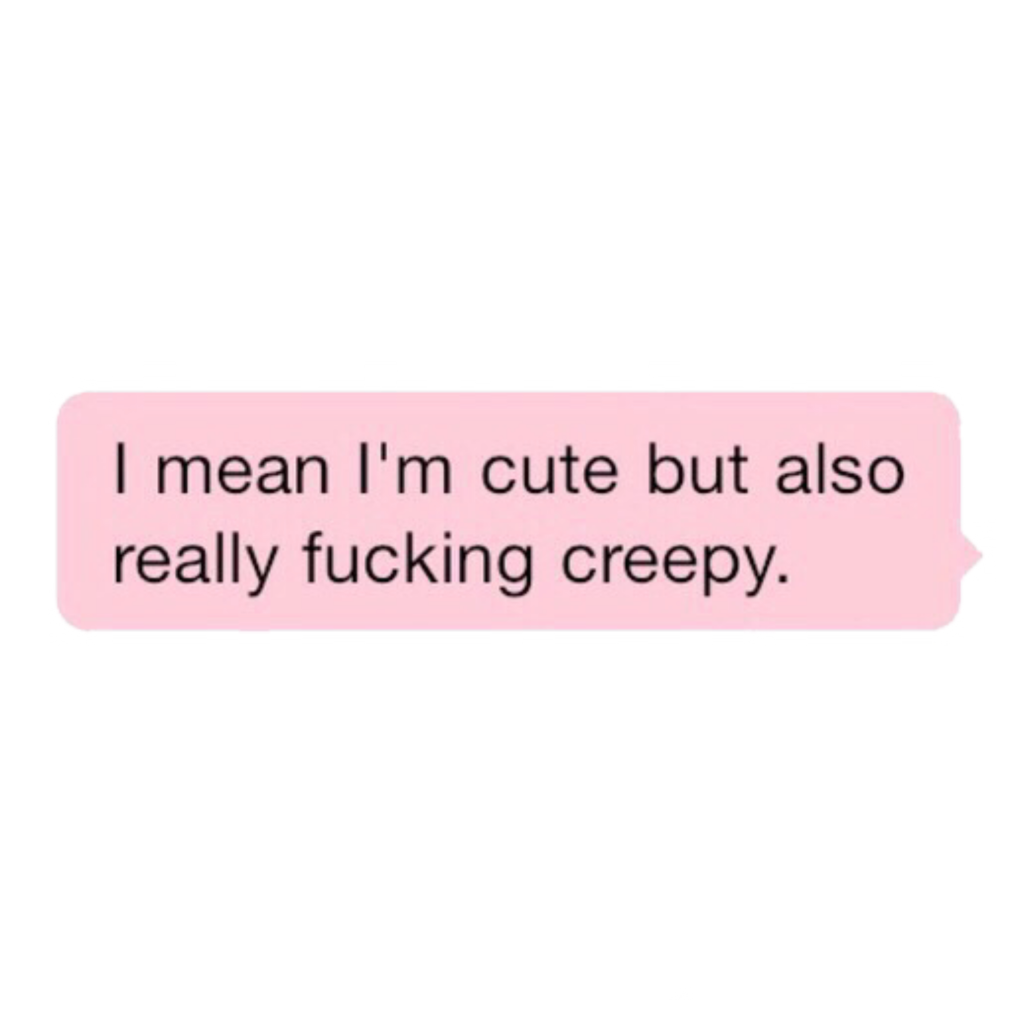 This visual is about cute creepy messagetext textmessage message freetoedit...