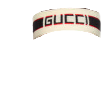 gucci headband transparent