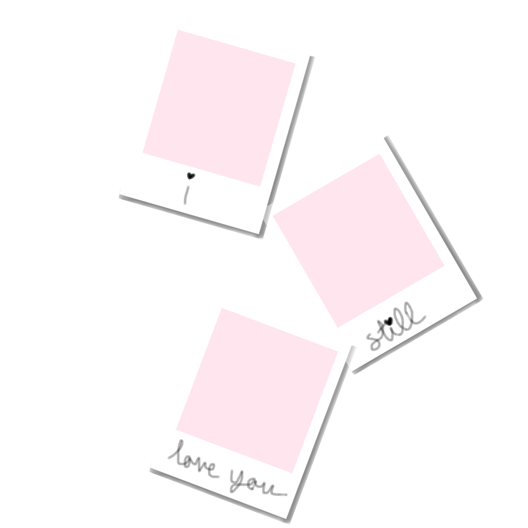 polaroid pink pastel aesthetic sticker by @cameron5056
