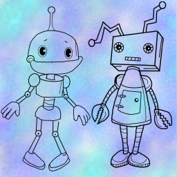 freetoedit robot robots draw drawing dcrobots
