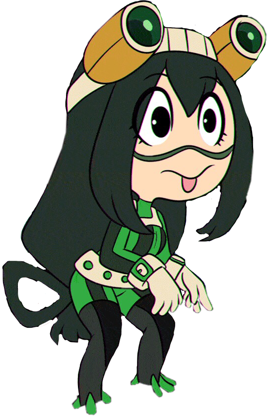 bnha mha froppy freetoedit #bnha sticker by @bellaowo123