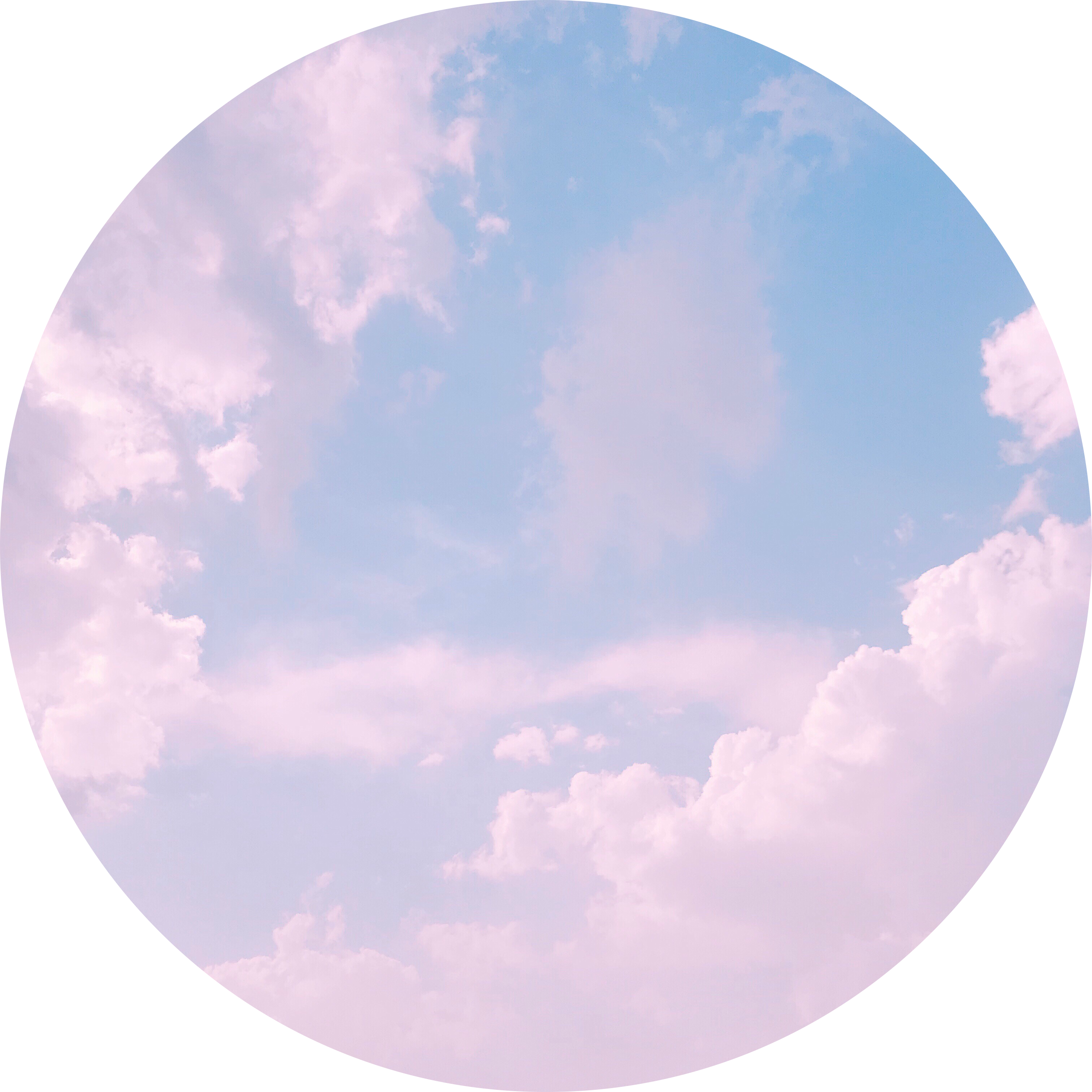 clouds blue sky circle background sticker by @dexhornet